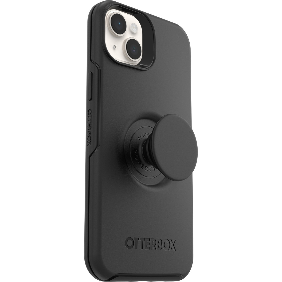 [OUTLET] iPhone 14 Plus スマホケース スマホカバー スマホグリップ/スマホスタンド内蔵 Black(ブラック) OtterBox[オッターボックス] OTTER+POP Symmetry[オッター・ポップ シンメトリー] (77-88743)