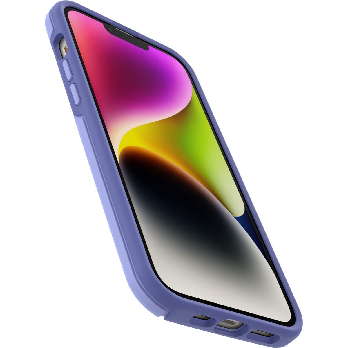 [OUTLET] iPhone 14 Plus スマホケース スマホカバー スマホグリップ/スマホスタンド内蔵 ペリウィンクル(パープル) OtterBox[オッターボックス] OTTER+POP Symmetry[オッター・ポップ シンメトリー] (77-88749)