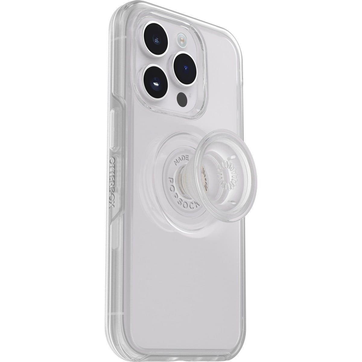 [OUTLET] iPhone 14 Pro スマホスマホケース スマホカバー スマホグリップ/スマホスタンドスタンド内蔵 Clear(クリア) OtterBox[オッターボックス] OTTER + POP Symmetry[オッター・ポップ シンメトリー] (77-88796)