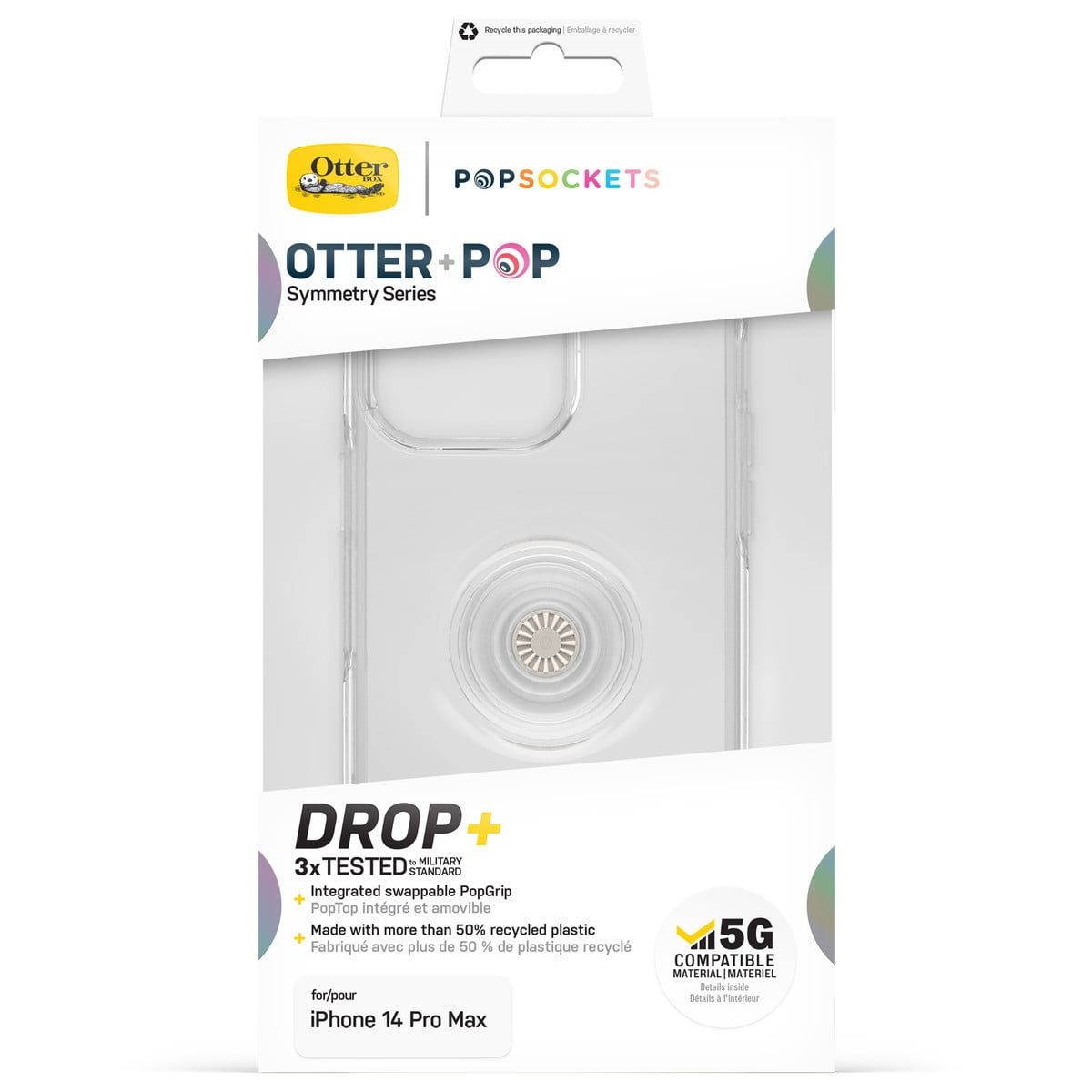 [OUTLET] iPhone 14 Pro Max ケース OTTER + POP SYMMETRY CLEAR クリア 77-88813 OtterBox オッターボックス (77-88813)