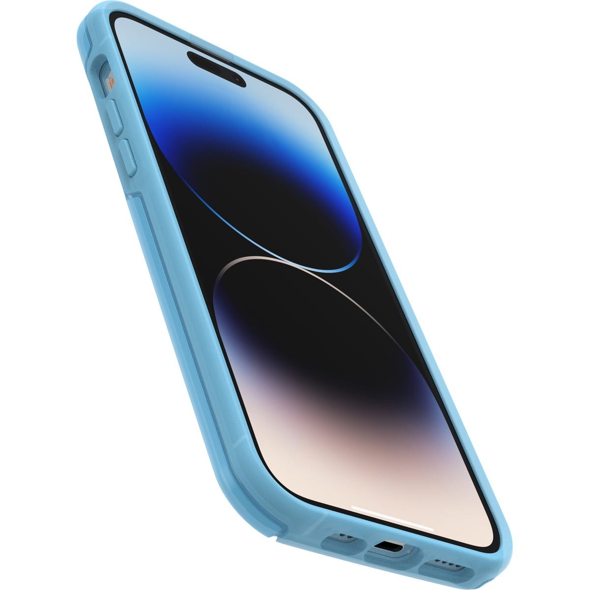 [OUTLET] iPhone 14 Pro Max スマホケース スマホカバー スマホグリップ/スマホスタンド内蔵 シアン(ブルー) OtterBox[オッターボックス] OTTER+POP Symmetry[オッター・ポップ シンメトリー] (77-88820)