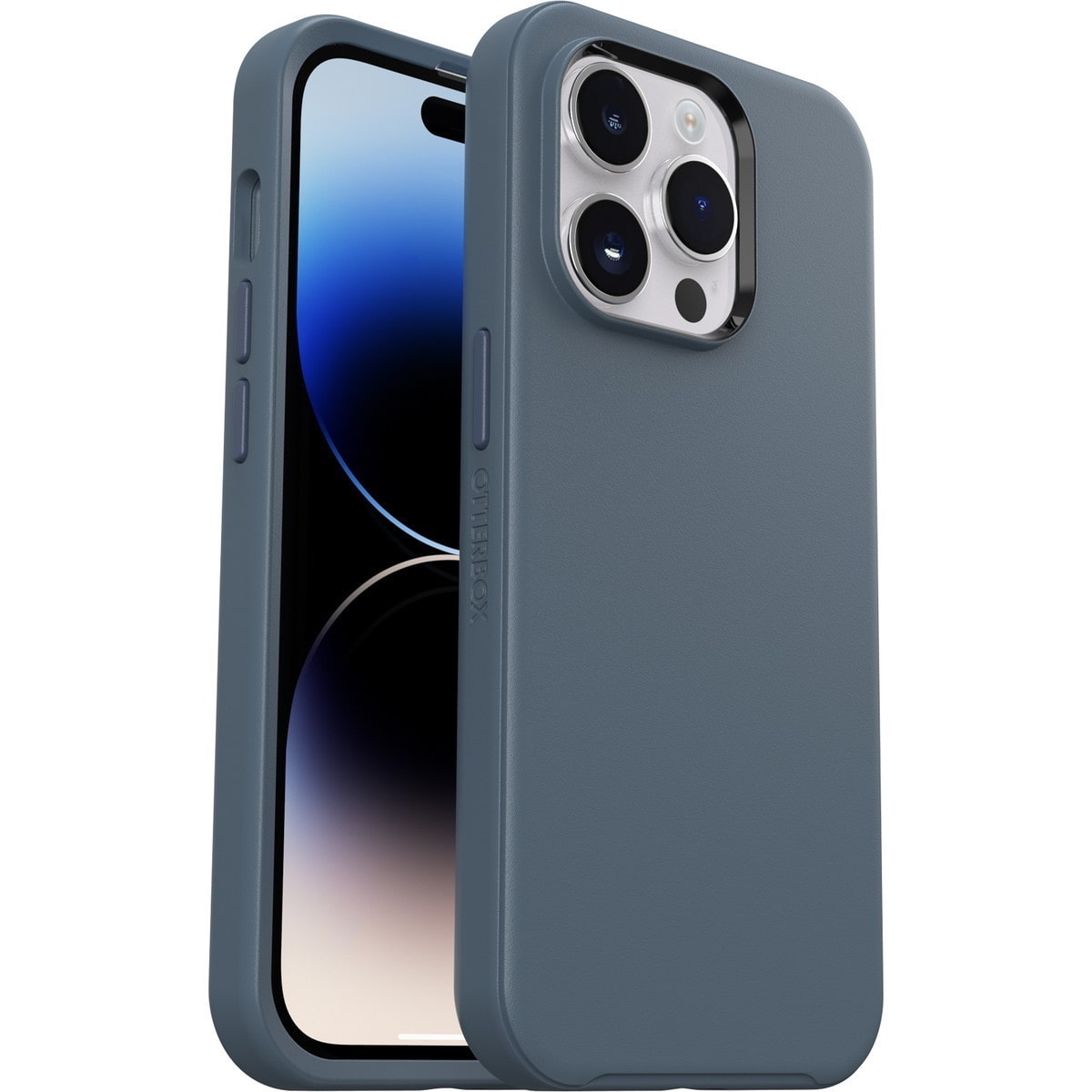 [OUTLET] iPhone 14 Pro スマホケース スマホカバー 耐衝撃 ブルーティフル(ブルーグレー) OtterBox[オッターボックス] Symmetry Plus[シンメトリー プラス] (77-89048)