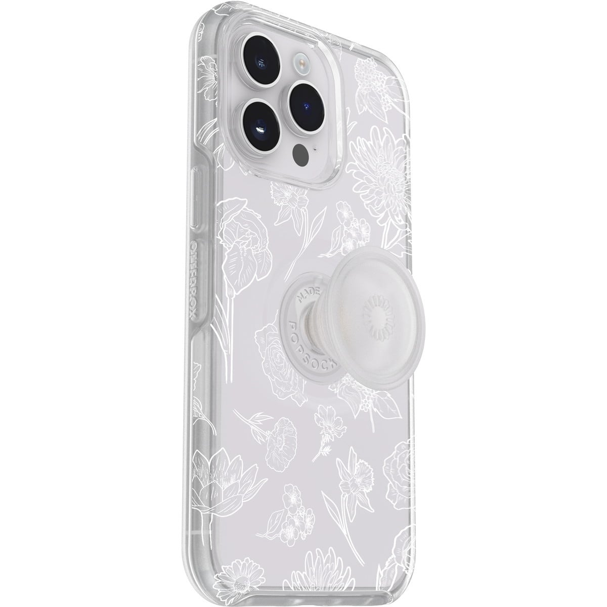 [OUTLET] iPhone 14 Pro Max スマホスマホケース スマホカバー スマホグリップ/スマホスタンドスタンド内蔵 Clear/flower(クリア/フラワー) OtterBox[オッターボックス] OTTER + POP Symmetry[オッター・ポップ シンメトリー] (77-89736)