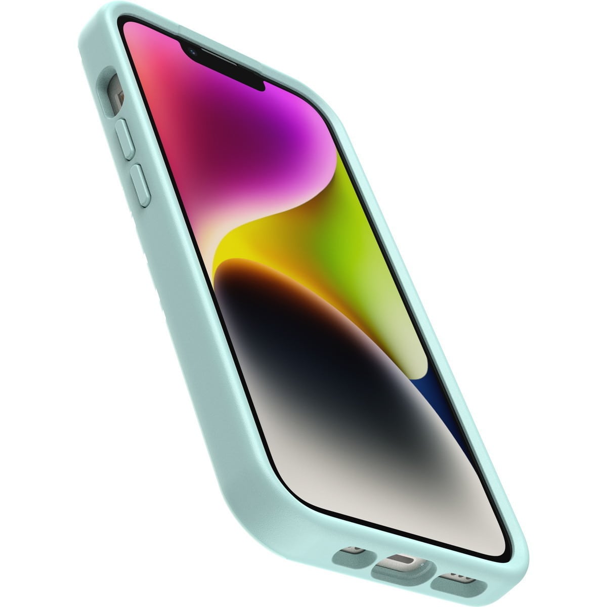 [OUTLET] iPhone 14 スマホケース スマホカバー グリップ＆スタンド内蔵 MagSafe対応 耐衝撃 ポピーバイザシー(グリーン/花柄) OtterBox[オッターボックス] OtterGrip Symmetry[オッターグリップ シンメトリー] (77-89881)