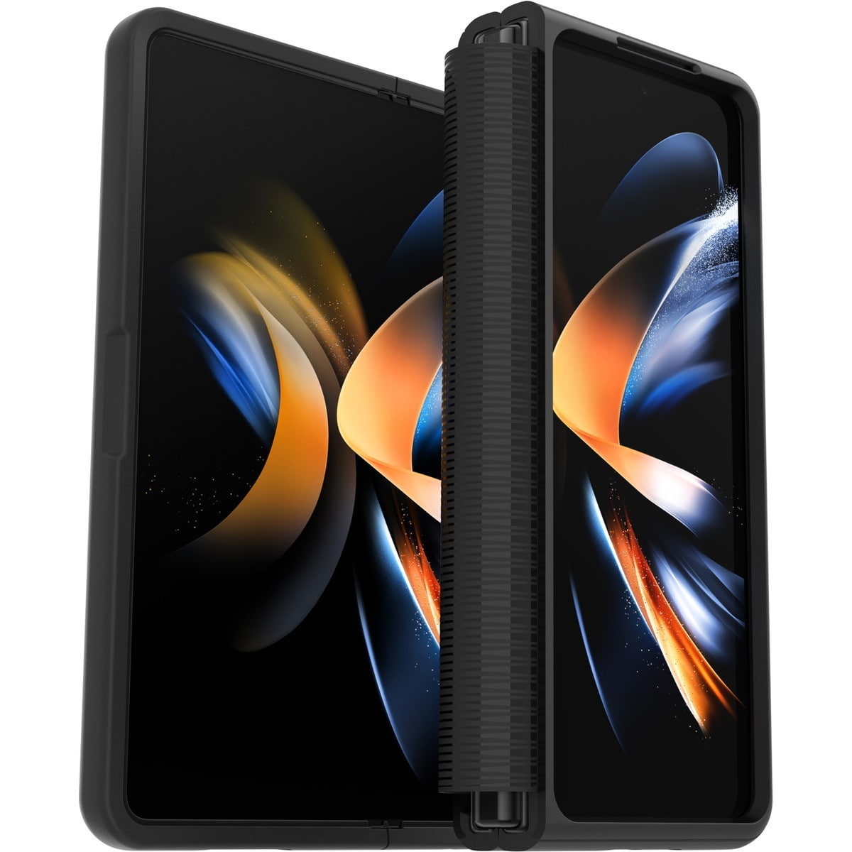 [OUTLET] Galaxy Z Fold4 ケース Symmetry Flex 耐衝撃 ブラック OtterBox オッターボックス (77-90490)