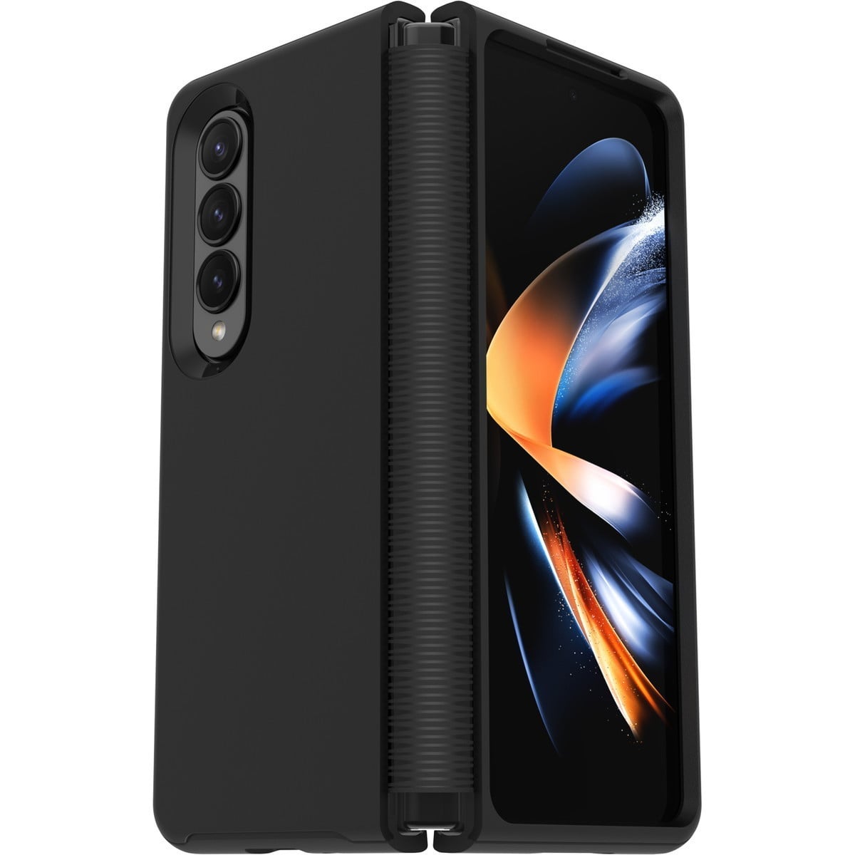[OUTLET] Galaxy Z Fold4 ケース Symmetry Flex 耐衝撃 ブラック OtterBox オッターボックス (77-90490)