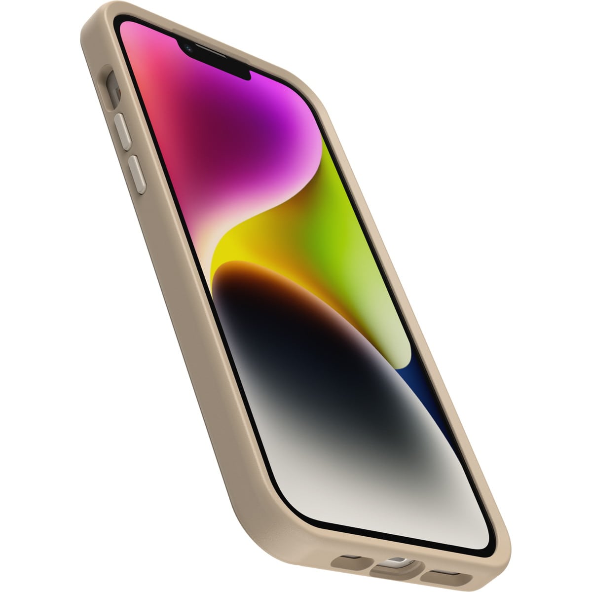 [OUTLET] iPhone 14 Plus スマホケース スマホカバー MagSafe対応 耐衝撃 ドントイーブンチャイ(ベージュ) OtterBox[オッターボックス] Symmetry Plus[シンメトリー プラス] (77-90727)