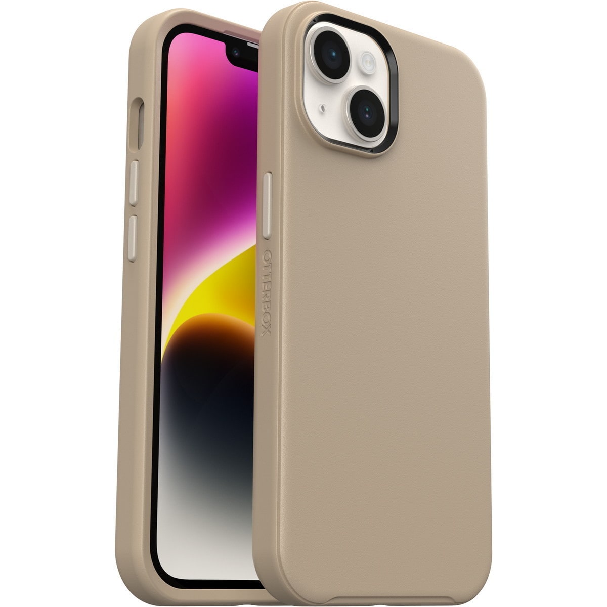 [OUTLET] iPhone 14 スマホケース スマホカバー MagSafe対応 耐衝撃 ドントイーブンチャイ(ベージュ) OtterBox[オッターボックス] Symmetry Plus[シンメトリー プラス] (77-90738)