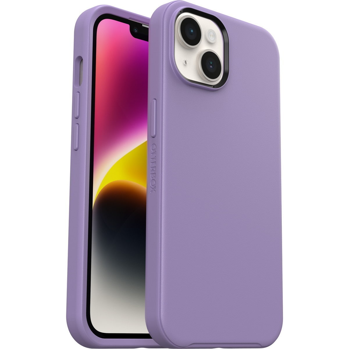 [OUTLET] iPhone 14 スマホケース スマホカバー MagSafe対応 耐衝撃 ユーライラックイット(パープル) OtterBox[オッターボックス] Symmetry Plus[シンメトリー プラス] (77-90742)