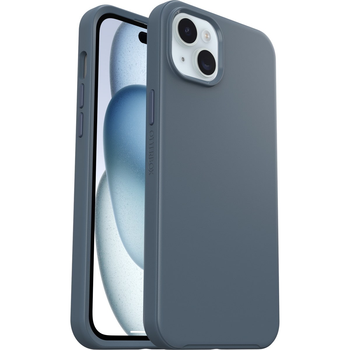 [OUTLET] iPhone 15 Plus スマホケース スマホカバー 耐衝撃 MagSafe対応 ブルーティフル(ブルー/ネイビー) OtterBox[オッターボックス] Symmetry MagSafe[シンメトリー マグセーフ]  (77-92871)