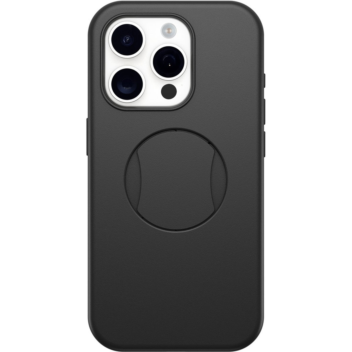 [OUTLET] iPhone 15 Pro スマホケース スマホカバー グリップ＆スタンド内蔵 MagSafe対応 耐衝撃 MILスペック Black(ブラック) OtterBox[オッターボックス] OtterGrip Symmetry[オッターグリップ シンメトリー] (77-93133)