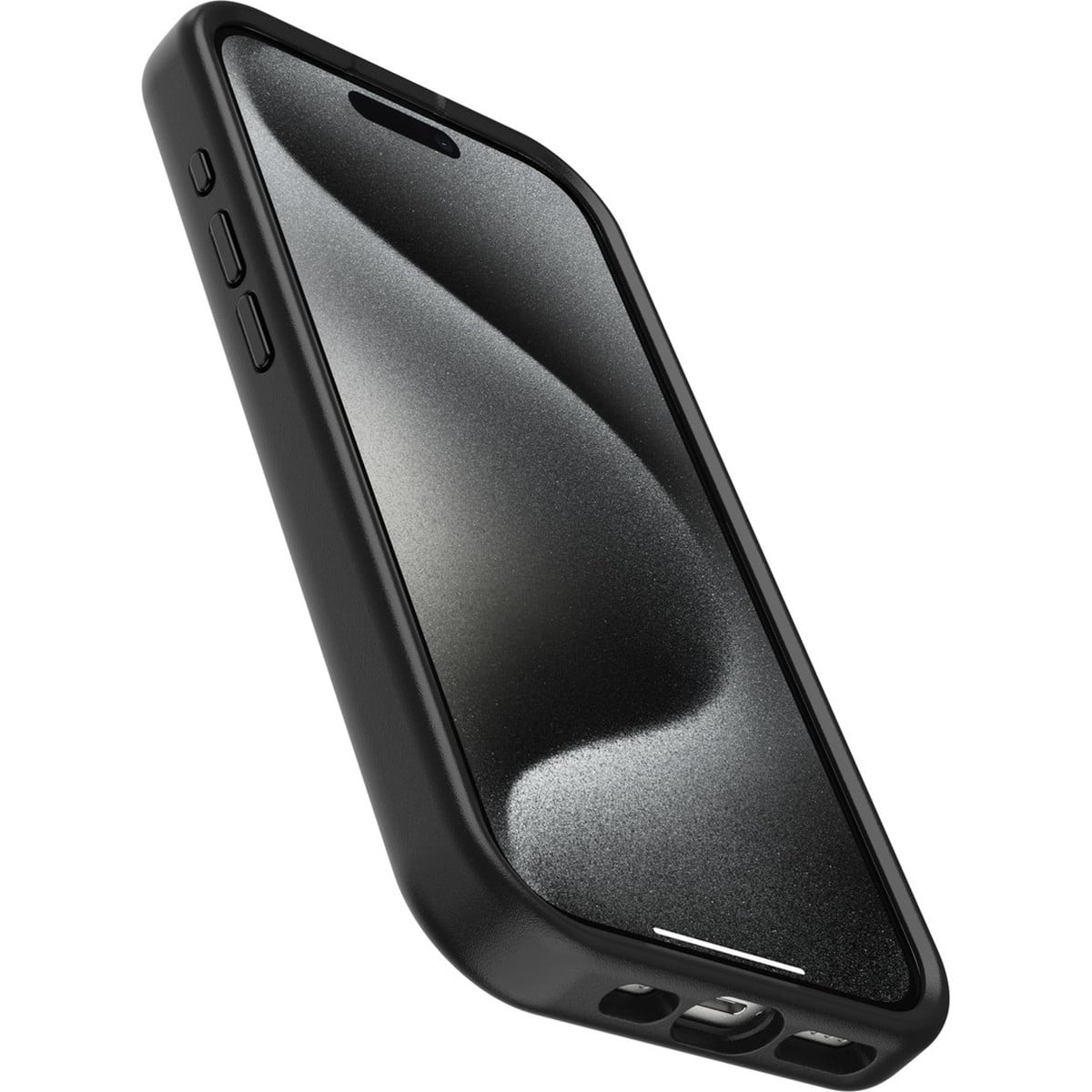 [OUTLET] iPhone 15 Pro スマホケース スマホカバー グリップ＆スタンド内蔵 MagSafe対応 耐衝撃 MILスペック Black(ブラック) OtterBox[オッターボックス] OtterGrip Symmetry[オッターグリップ シンメトリー] (77-93133)