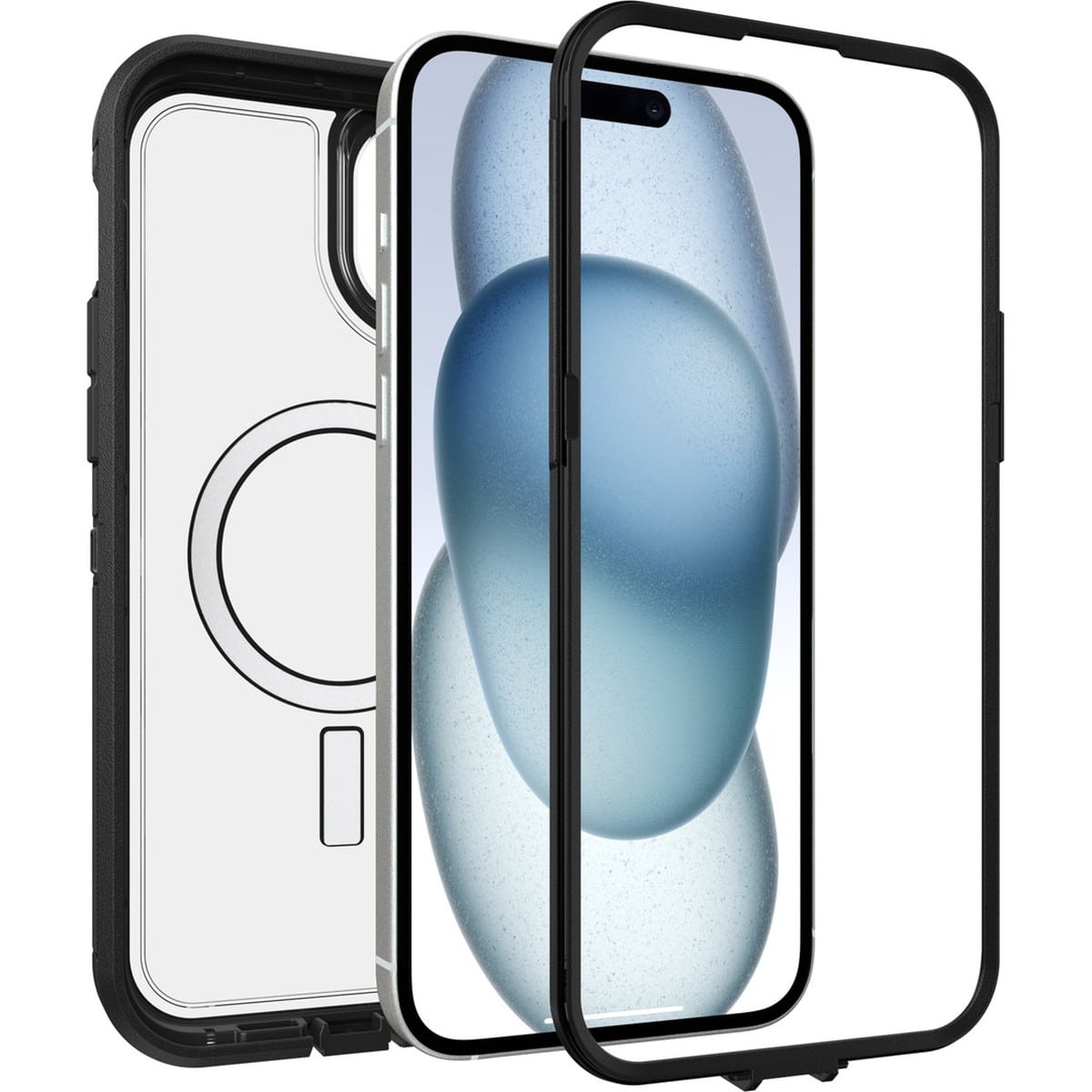 [OUTLET] iPhone 15 Plus iPhone 14 Plus スマホケース スマホカバー 耐衝撃 MILスペック MagSafe対応 ダークサイド(Clear/Black(クリア/ブラック)) OtterBox[オッターボックス] Defender[ディフェンダー] XT (77-93290)