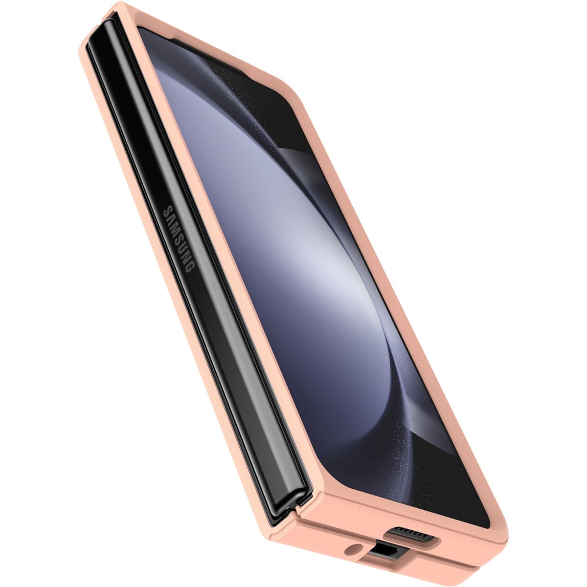 [OUTLET] Galaxy Z Fold5 ケース Thin Flex 耐衝撃 スウィートピーチ OtterBox オッターボックス (77-93787)