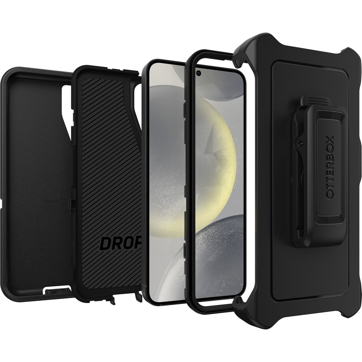 [OUTLET] Galaxy S24 スマホケース スマホカバー 耐衝撃 Black(ブラック) OtterBox[オッターボックス] Defender[ディフェンダー] (77-94480)