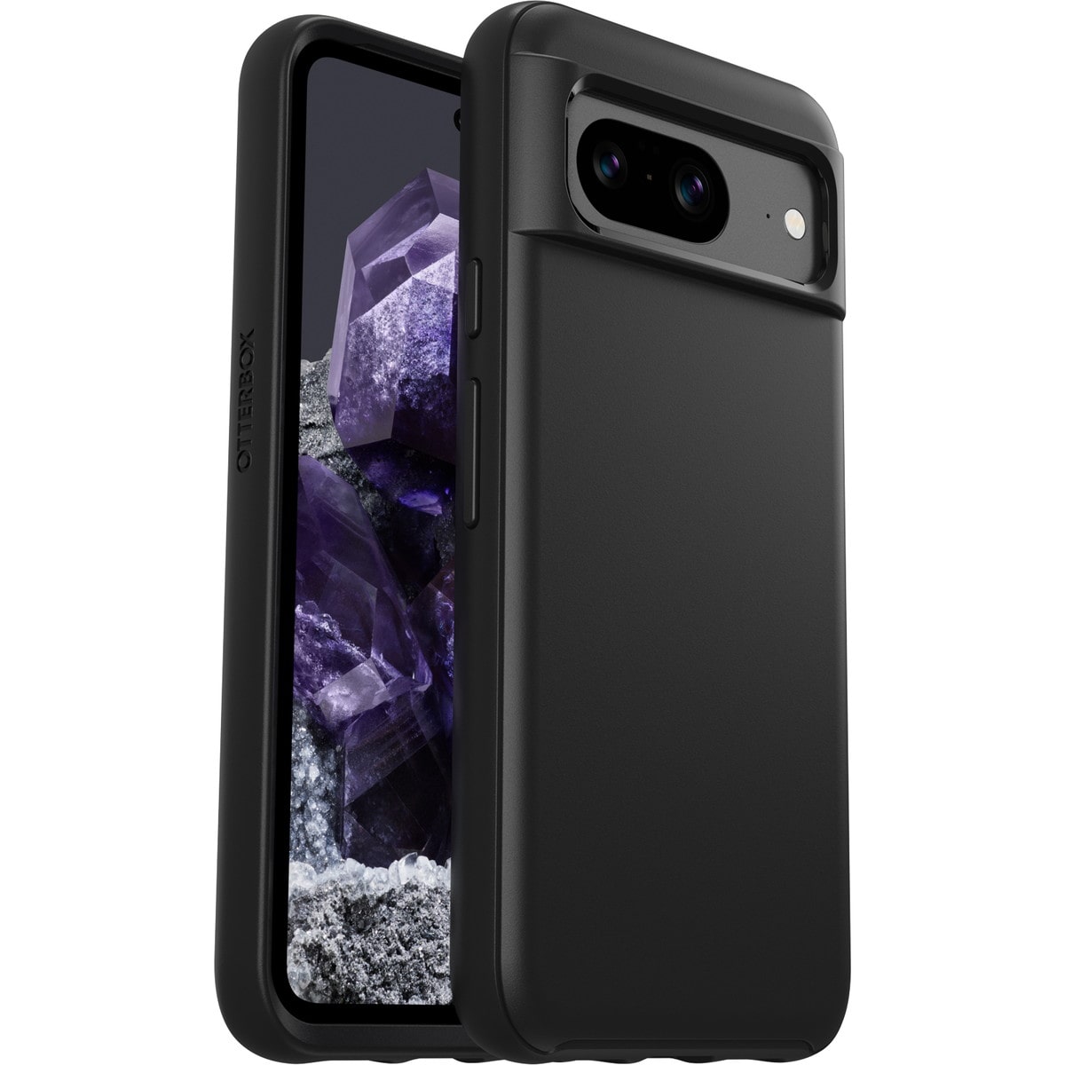 [OUTLET] Google Pixel 8 スマホケース スマホカバー 耐衝撃 Black(ブラック) OtterBox[オッターボックス] Symmetry[シンメトリー] (77-94854)