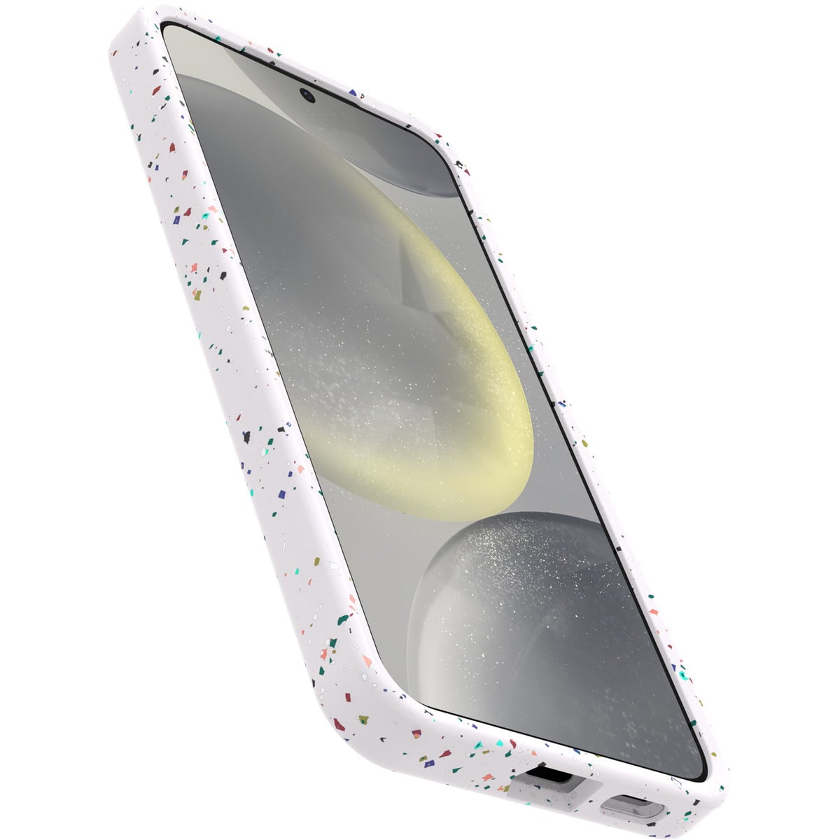 [OUTLET] Galaxy S24 ケース Core 耐衝撃 スプリンクス OtterBox オッターボックス (77-95339) ホワイト/ラメ