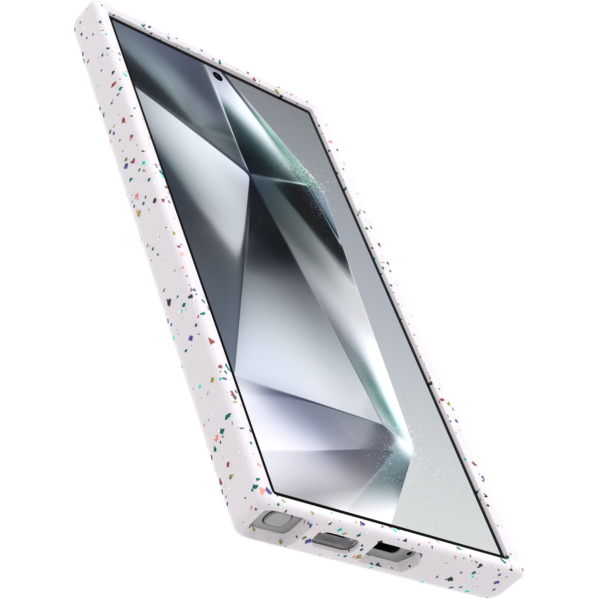 [OUTLET] Galaxy S24 Ultra ケース Core 耐衝撃 スプリンクス OtterBox オッターボックス (77-95347) ホワイト/ラメ