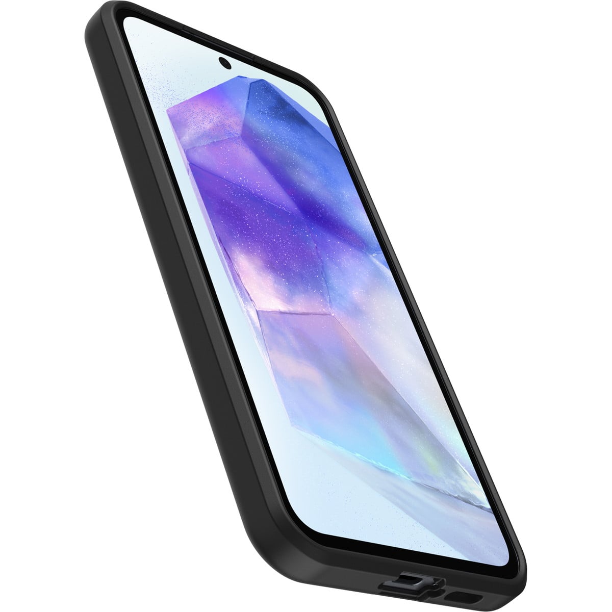 [OUTLET] Galaxy A55 5G スマホケース スマホカバー Black(ブラック) OtterBox[オッターボックス] React[リアクト] 超薄型 (77-95412)