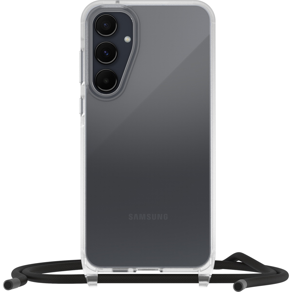 [OUTLET] Galaxy A55 5G スマホケース スマホカバー ネックレス型 ネックストラップ付 耐衝撃 Clear(クリア) OtterBox[オッターボックス] React [リアクト] Necklace (77-95421)