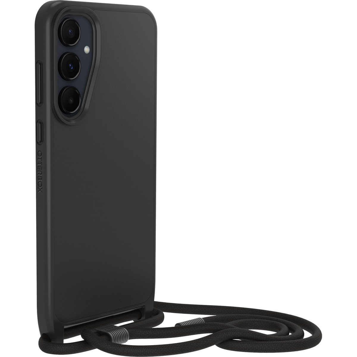 [OUTLET] Galaxy A55 5G スマホケース スマホカバー ネックレス型 ネックストラップ付 耐衝撃 (Black)ブラック OtterBox[オッターボックス] React [リアクト] Necklace(77-95422)