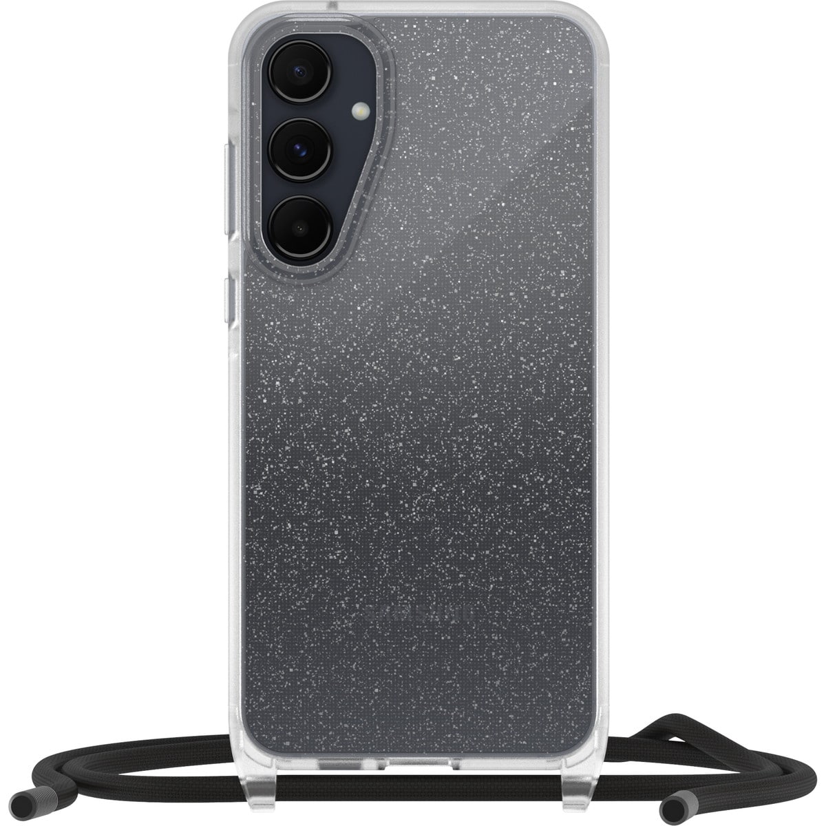[OUTLET] Galaxy A55 5G スマホケース スマホカバー ネックレス型 ネックストラップ付 耐衝撃 スターダスト(Clear/クリア ラメ) OtterBox[オッターボックス] React [リアクト] Necklace (77-95423)