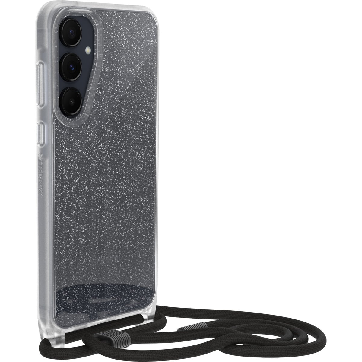[OUTLET] Galaxy A55 5G スマホケース スマホカバー ネックレス型 ネックストラップ付 耐衝撃 スターダスト(Clear/クリア ラメ) OtterBox[オッターボックス] React [リアクト] Necklace (77-95423)