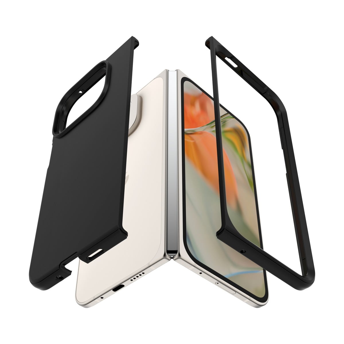 [OUTLET] Google Pixel 9 Pro Fold ケース Thin Flex 耐衝撃 ブラック OtterBox オッターボックス (77-95560)
