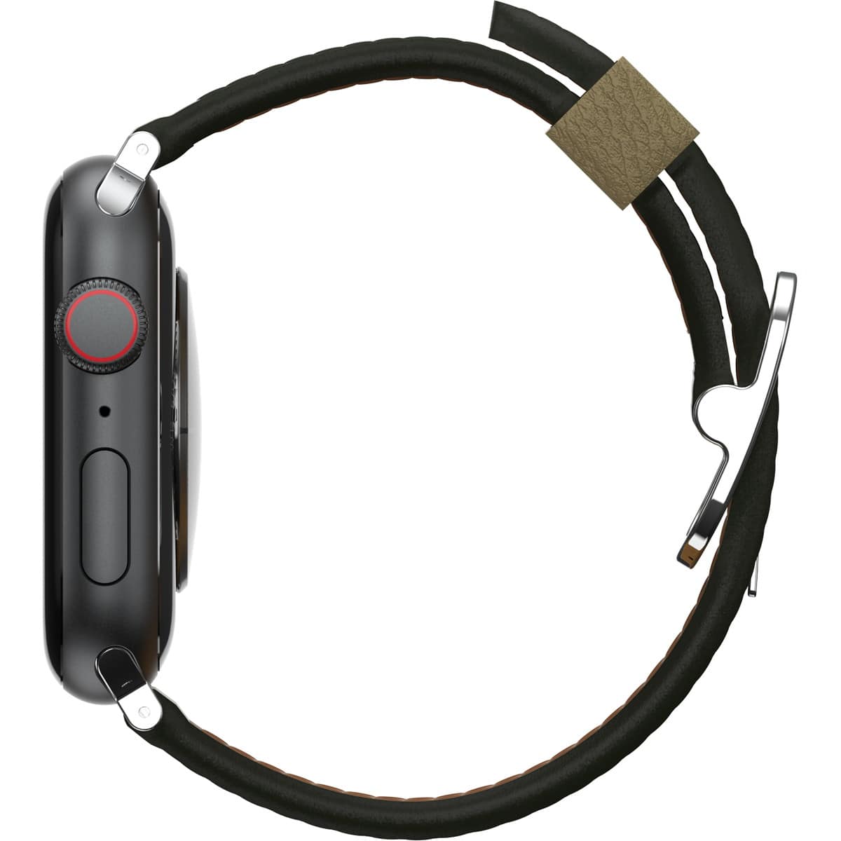 Apple Watchバンド (49/46/45/44mm) グリーン サボテンレザー フェイクレザー 色あせや傷に強い 通気性が良く快適 77-95601 OtterBox オッターボックス (77-95601) グリーン