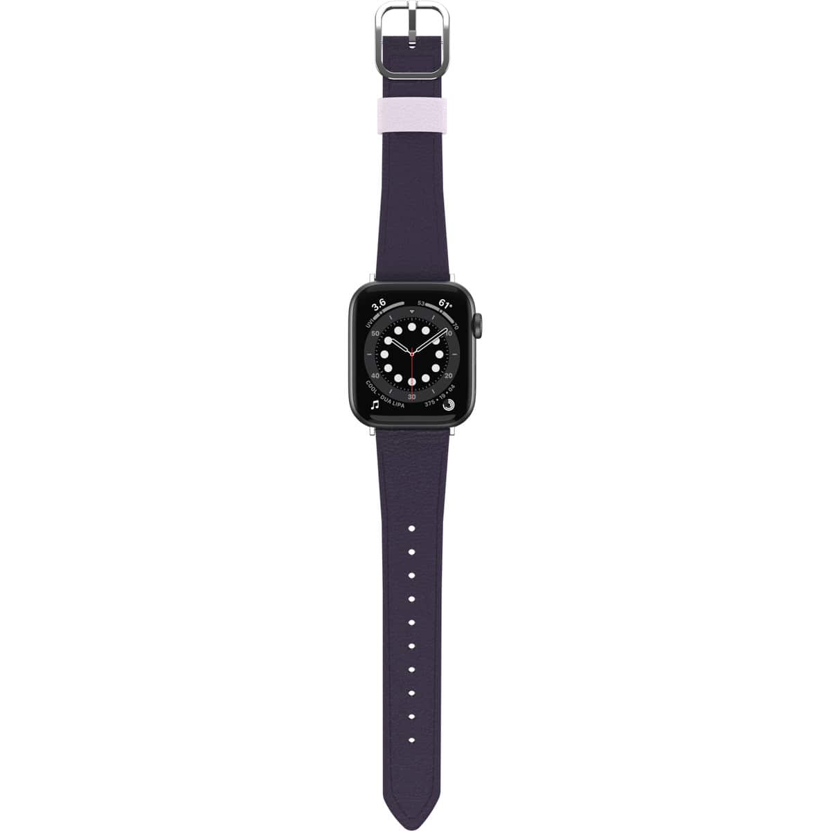Apple Watchバンド (49/46/45/44mm) パープル サボテンレザー フェイクレザー 色あせや傷に強い 通気性が良く快適 77-95603 OtterBox オッターボックス (77-95603) パープル
