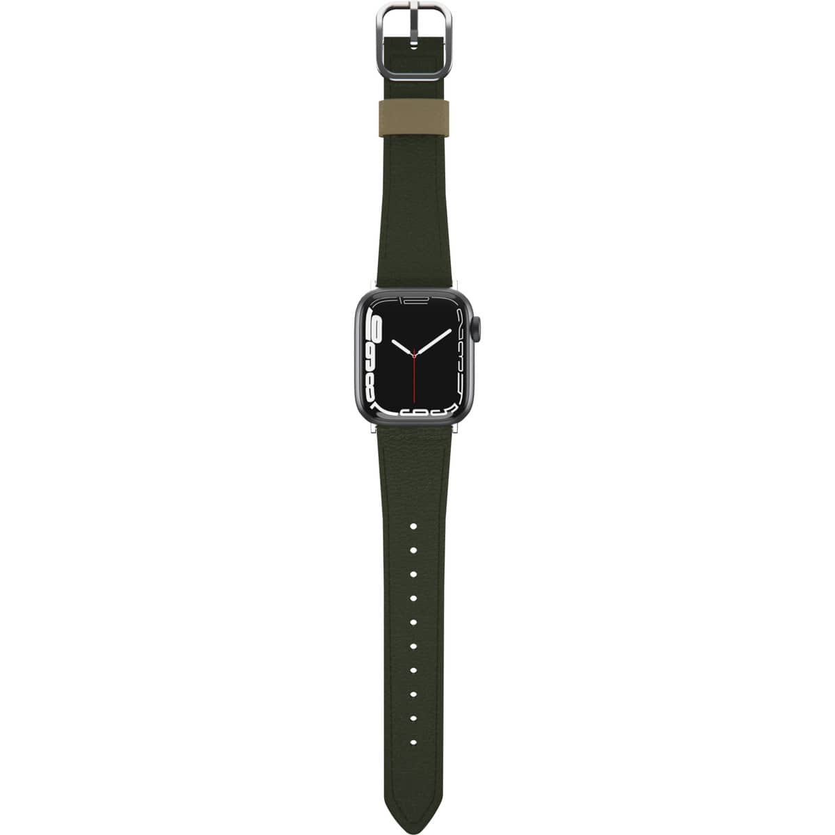 Apple Watchバンド (42/41/40/38mm) グリーン サボテンレザー フェイクレザー 色あせや傷に強い 通気性が良く快適 77-95605 OtterBox オッターボックス (77-95605) グリーン