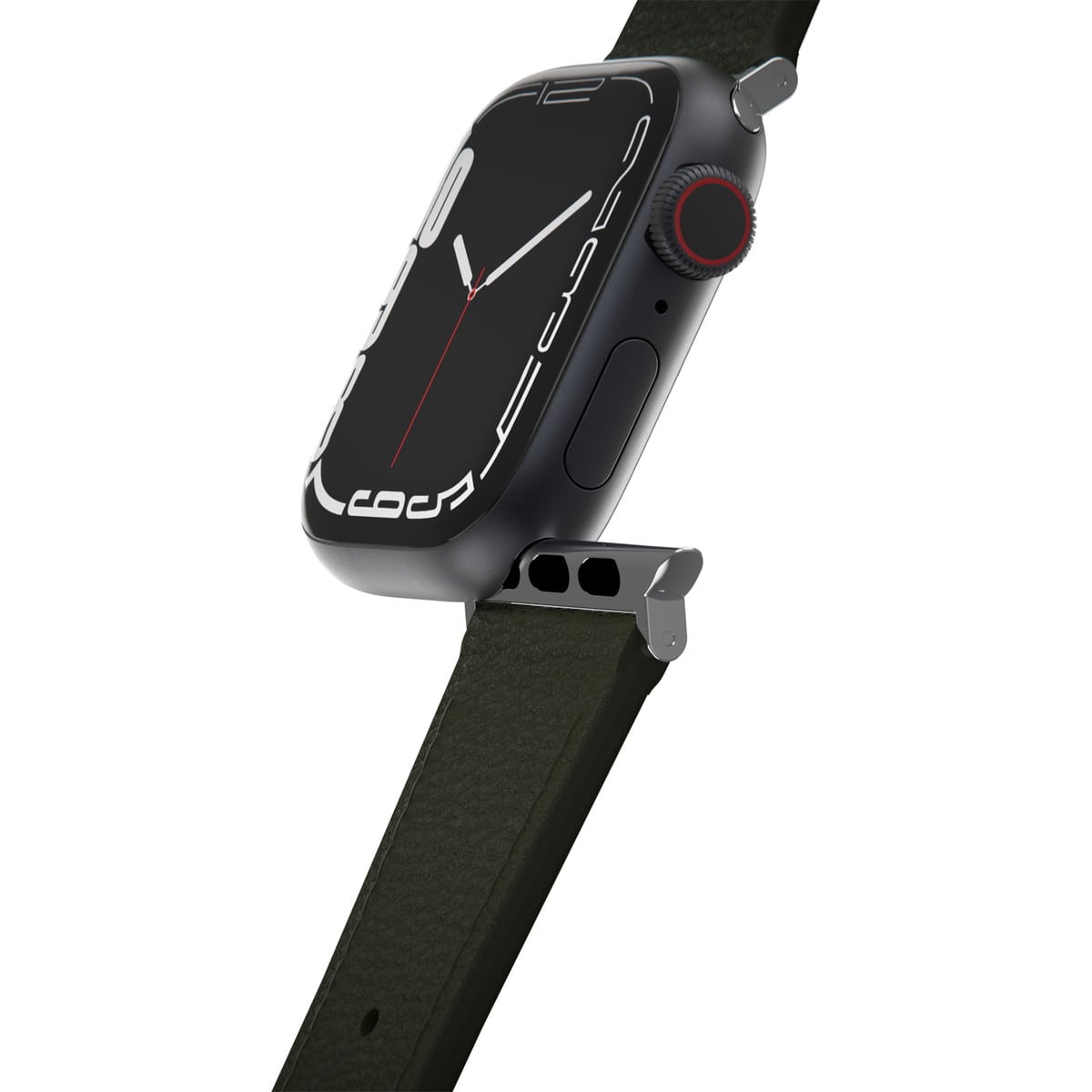 Apple Watchバンド (42/41/40/38mm) グリーン サボテンレザー フェイクレザー 色あせや傷に強い 通気性が良く快適 77-95605 OtterBox オッターボックス (77-95605) グリーン