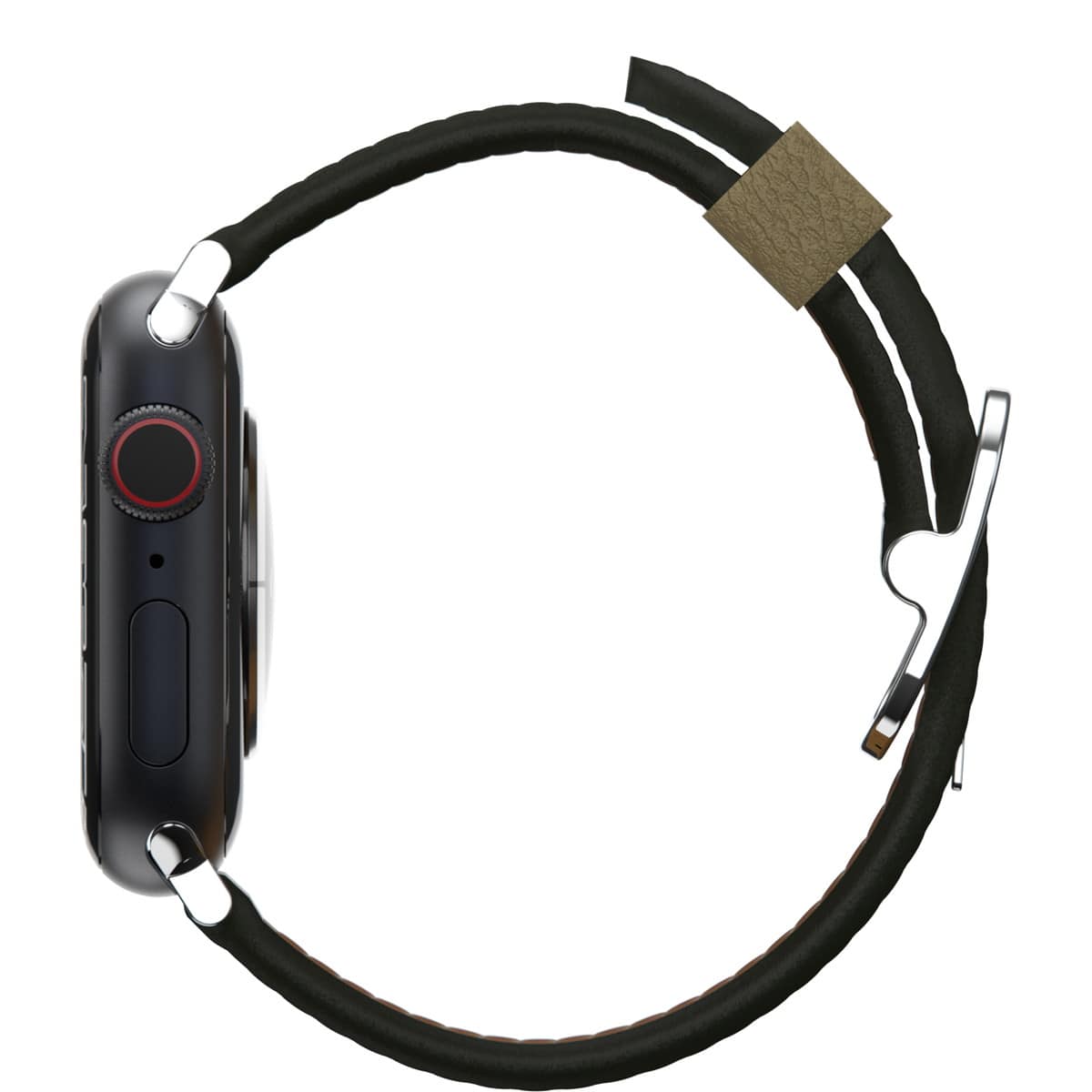 Apple Watchバンド (42/41/40/38mm) グリーン サボテンレザー フェイクレザー 色あせや傷に強い 通気性が良く快適 77-95605 OtterBox オッターボックス (77-95605) グリーン