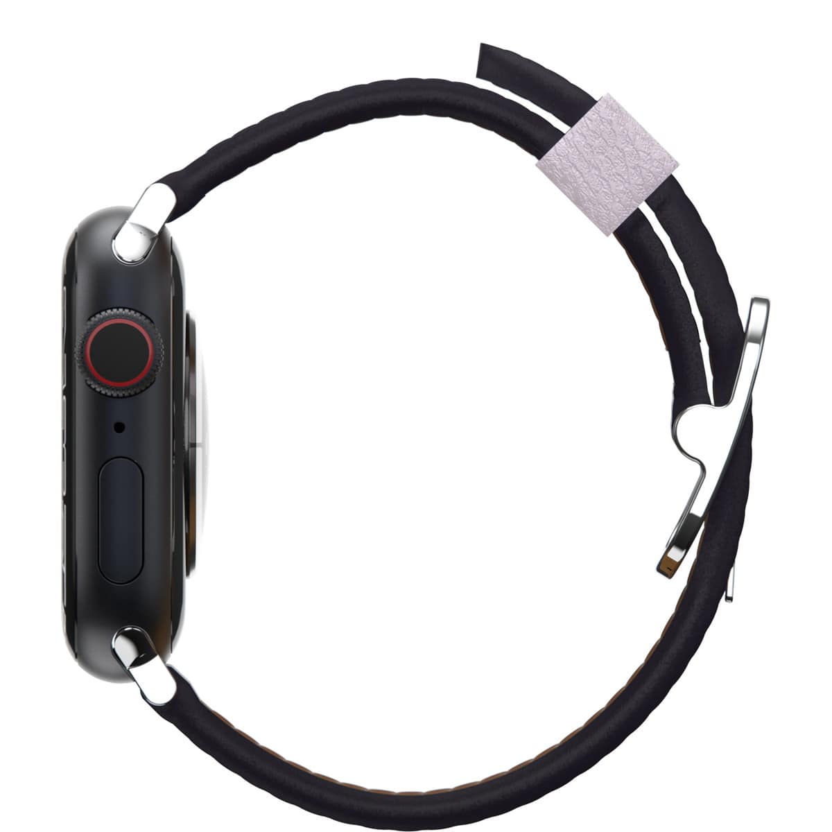 Apple Watchバンド (42/41/40/38mm) パープル サボテンレザー フェイクレザー 色あせや傷に強い 通気性が良く快適 77-95607 OtterBox オッターボックス (77-95607) パープル