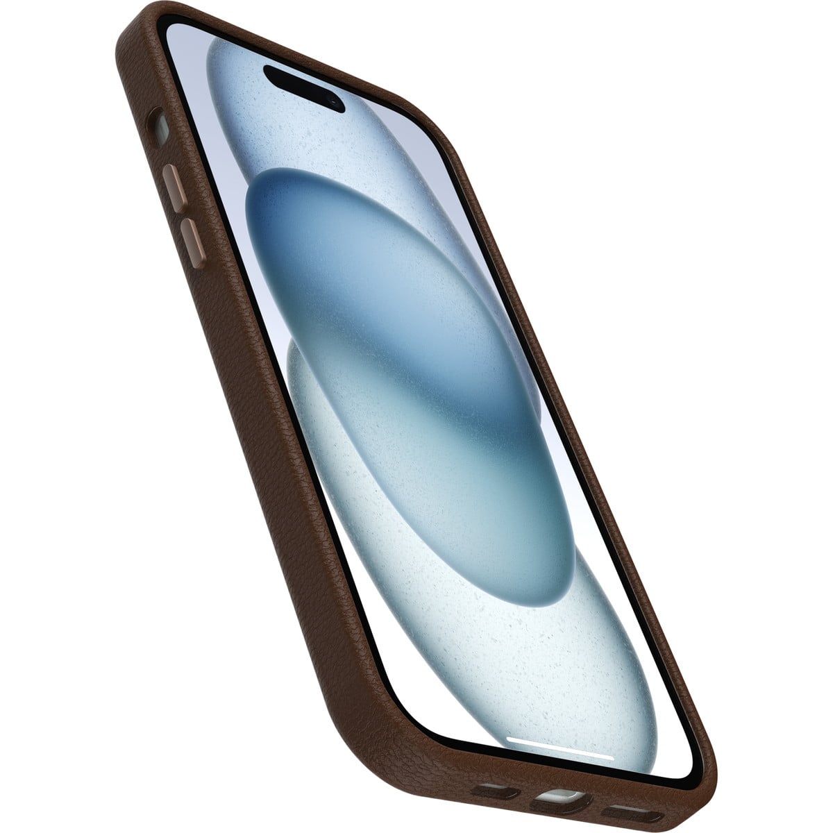 [OUTLET] iPhone 15 Plus スマホケース スマホカバー フェイクレザー Rich Adobe Brown(ブラウン) OtterBox[オッターボックス] Symmetry Cactus Leather[シンメトリー サボテレザー] (77-95739)