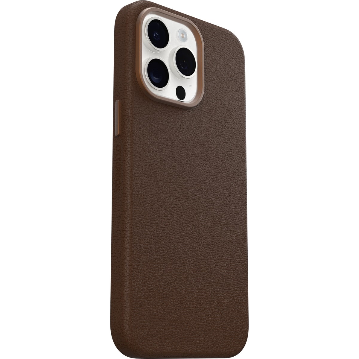 [OUTLET] iPhone 15 Pro Max スマホケース スマホカバー フェイクレザー Rich Adobe Brown(ブラウン) OtterBox[オッターボックス] Symmetry Cactus Leather[シンメトリー サボテレザー] (77-95763)