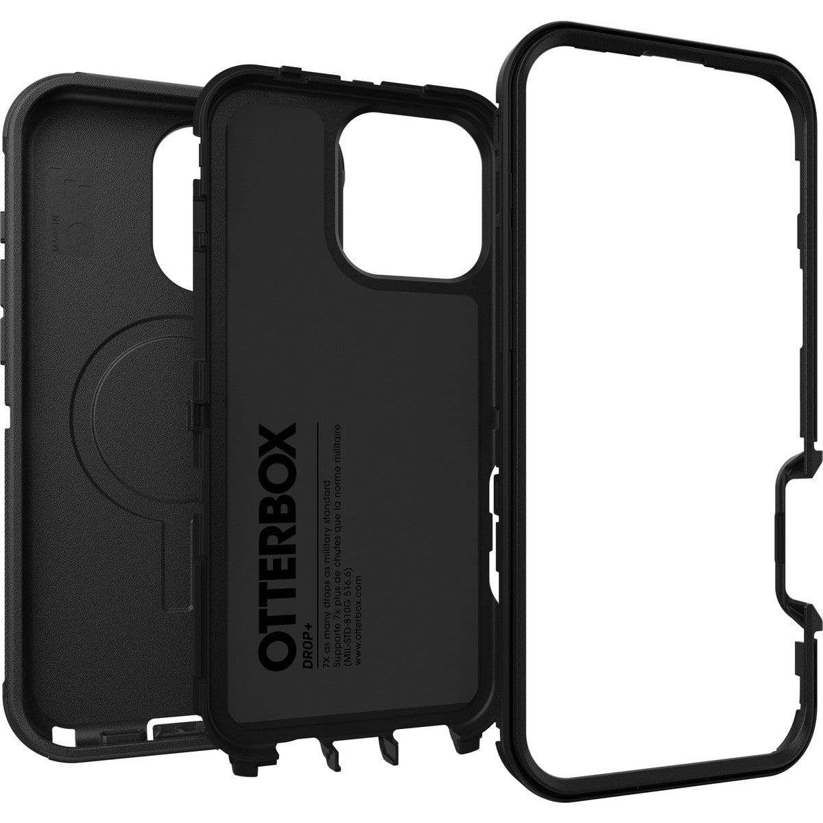 iPhone 16 Pro Max ケース Defender MagSafe ブラック OtterBox オッターボックス (77-95989)