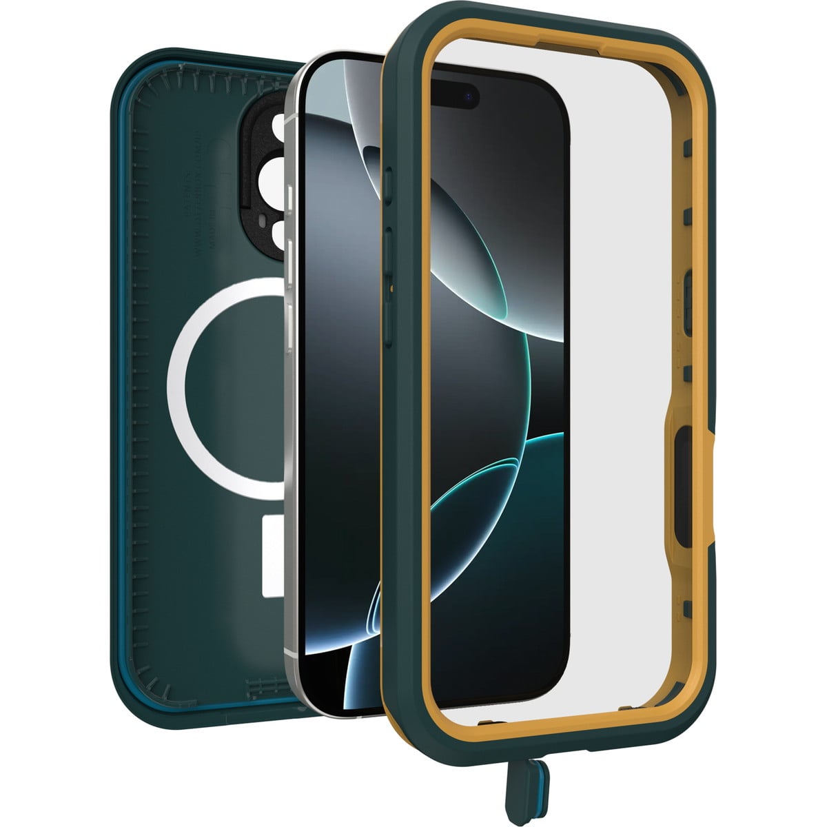 iPhone 16 Pro スマホケース スマホカバー Fre MagSafe対応 Sagebrush Green 防水 耐衝撃 グリーン (77-96155) グリーン