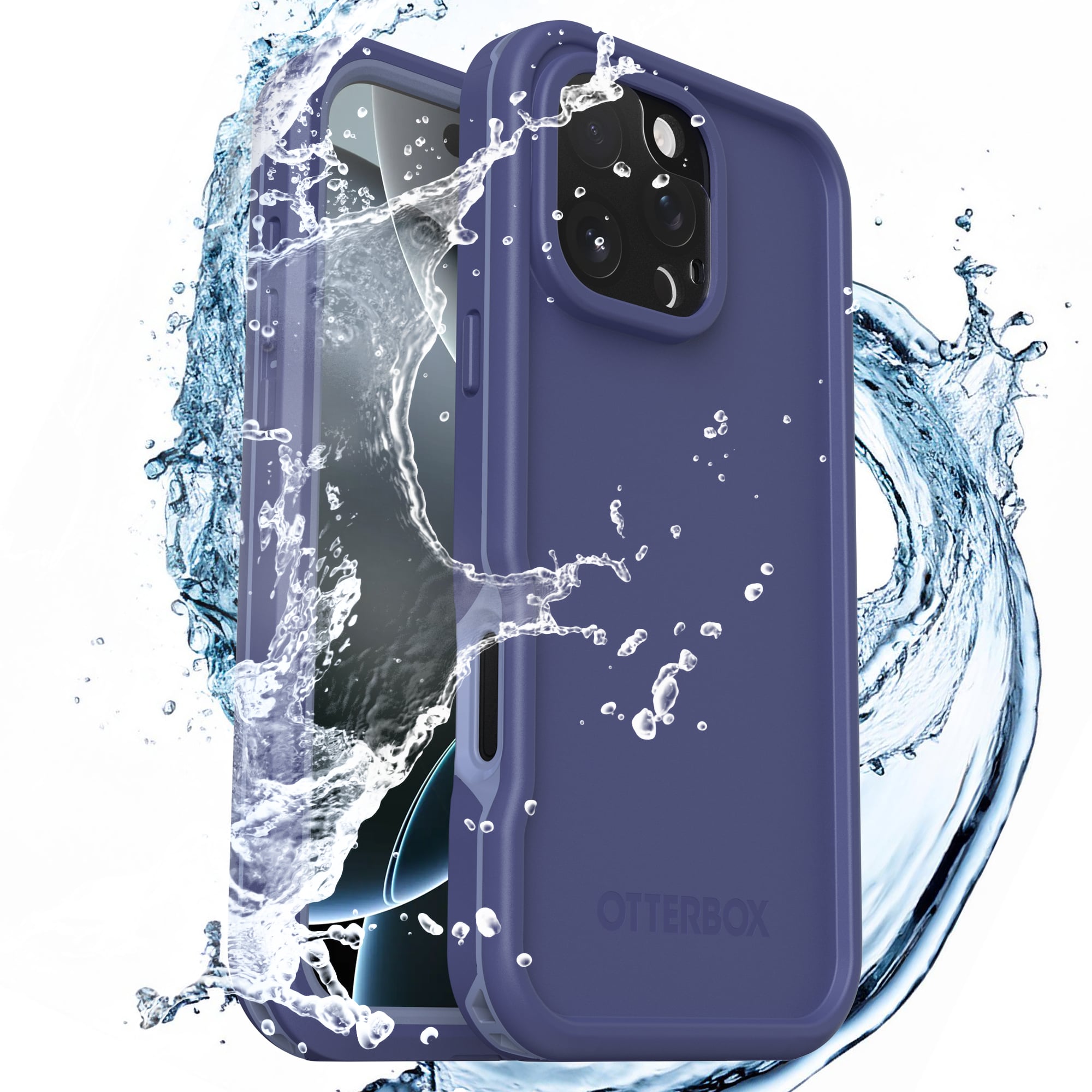 iPhone 16 Pro Max スマホケース スマホカバー Fre MagSafe対応 Denver Dusk Purple 防水 耐衝撃 パープル (77-96160) パープル
