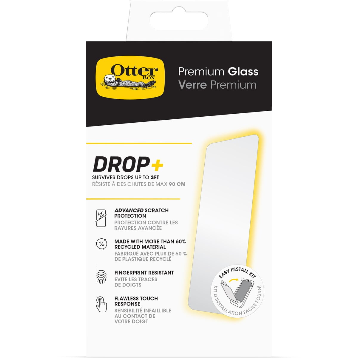 iPhone 16 Pro Max ガラス フィルム Premium Glass OtterBox オッターボックス (77-96191)