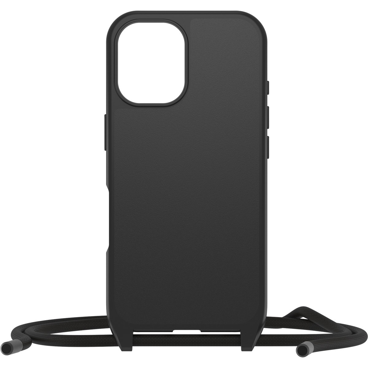 iPhone 16 ケース React Necklace ブラック OtterBox オッターボックス (77-96814)