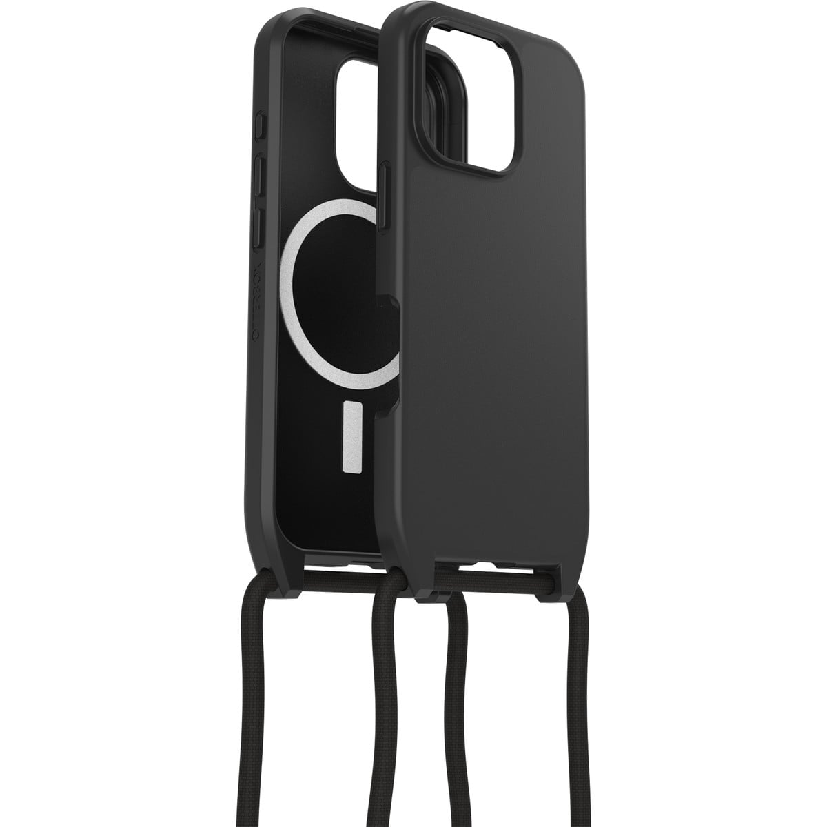 iPhone 16 Pro ケース React Necklace ブラック OtterBox オッターボックス (77-96826)