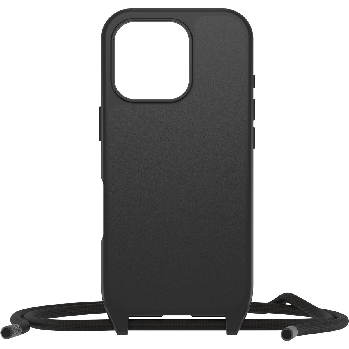 iPhone 16 Pro ケース React Necklace ブラック OtterBox オッターボックス (77-96826)