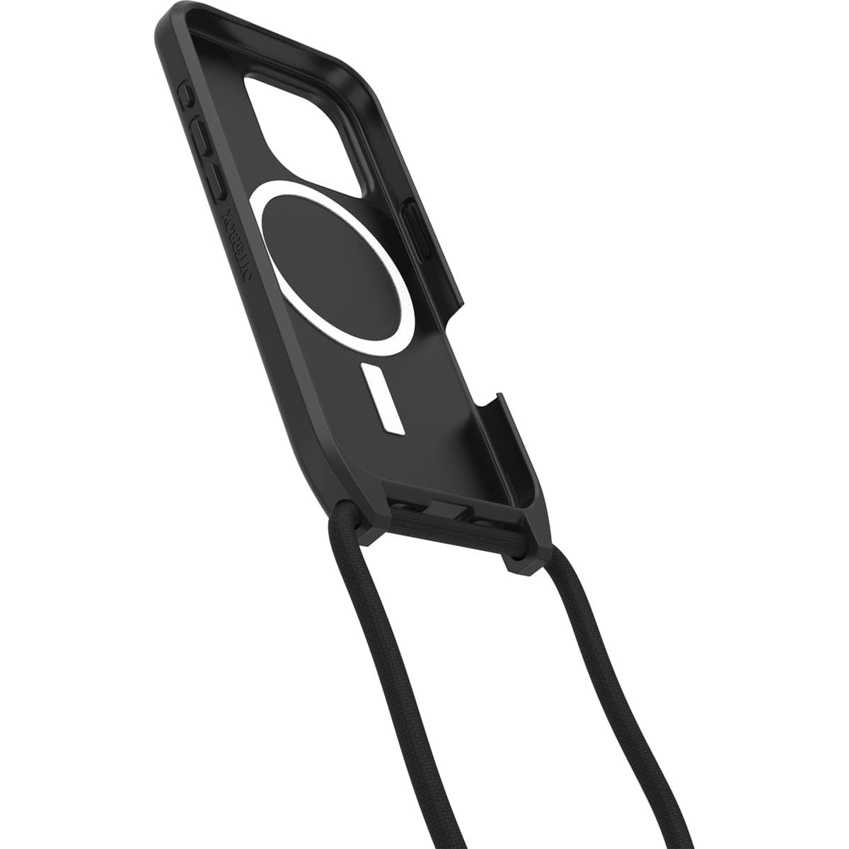 iPhone 16 Pro ケース React Necklace ブラック OtterBox オッターボックス (77-96826)