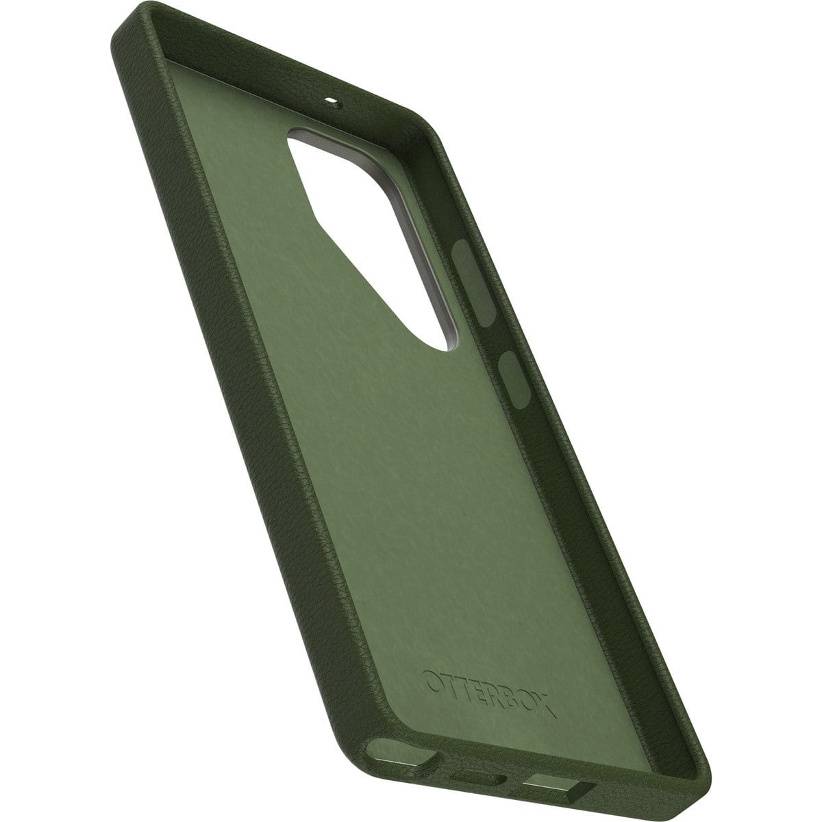 [OUTLET] Galaxy S25 Ultra  スマホケース スマホカバー Symmetry Cactus Leather サボテンレザー 植物性レザー 耐衝撃 グリーン 深緑 カクタスグローブ (77-97511) グリーン