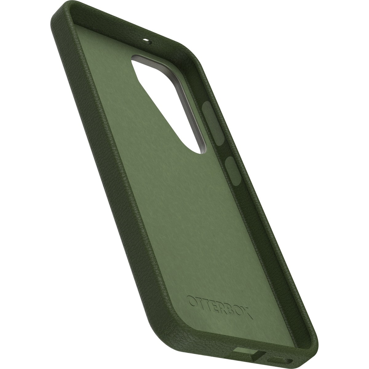 [OUTLET] Galaxy S25  スマホケース スマホカバー Symmetry Cactus Leather サボテンレザー 植物性レザー 耐衝撃 グリーン 深緑 カクタスグローブ (77-97389) グリーン