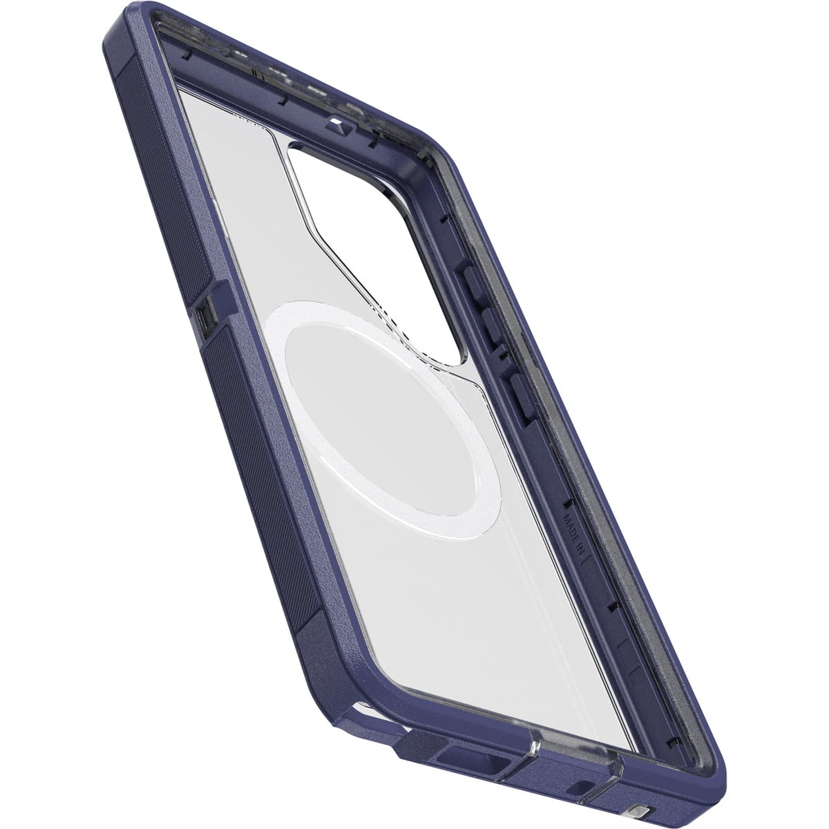 [OUTLET] Galaxy S25 Ultra  スマホケース スマホカバー Defender XT Clear Magnets 耐衝撃 クリア パープル デンバーダスク (77-97585) パープルクリア