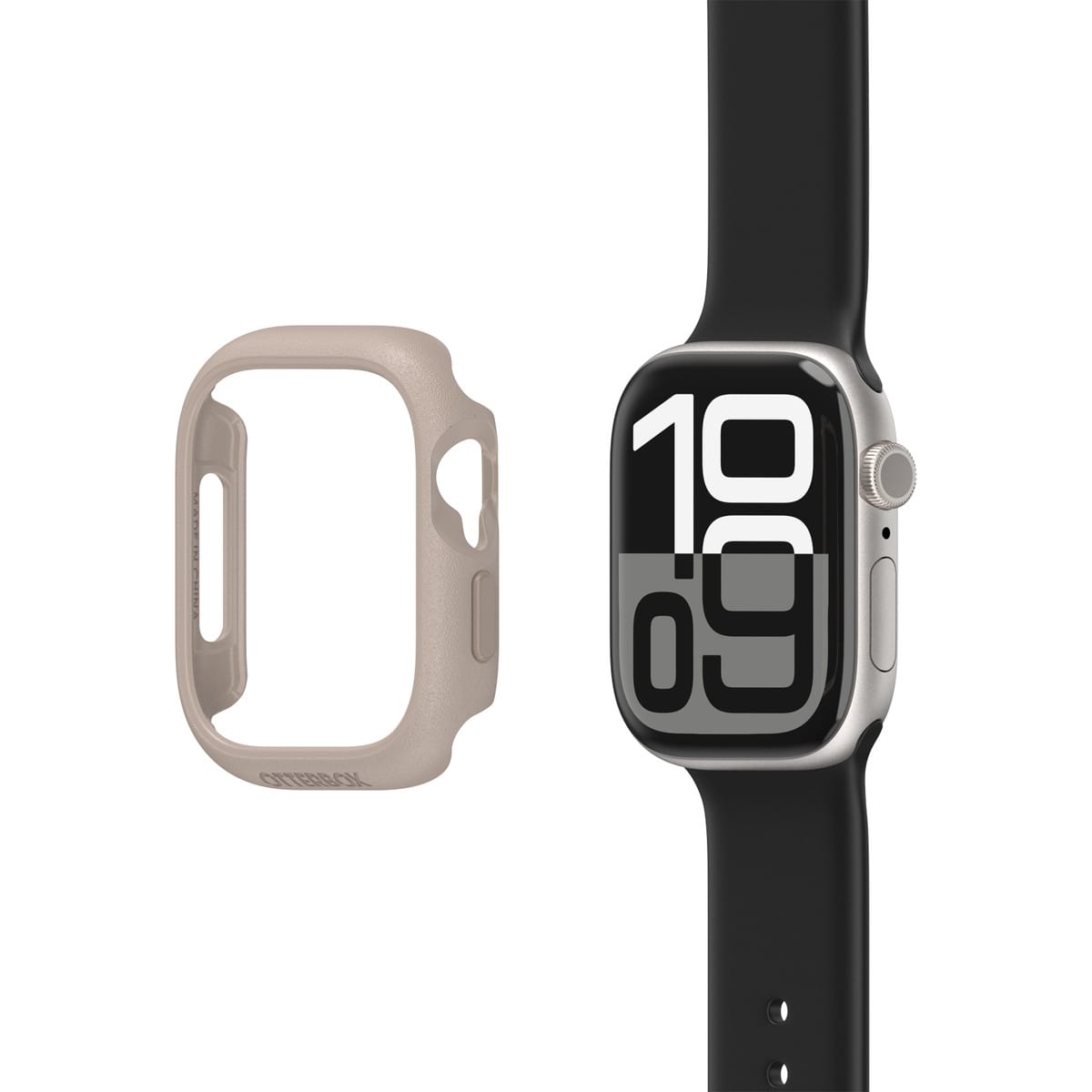 AppleWatch Series 10 アップルウォッチ10対応 46mm用カバー Watch Bumper ベージュ デザートドリーム (77-97897) ベージュ