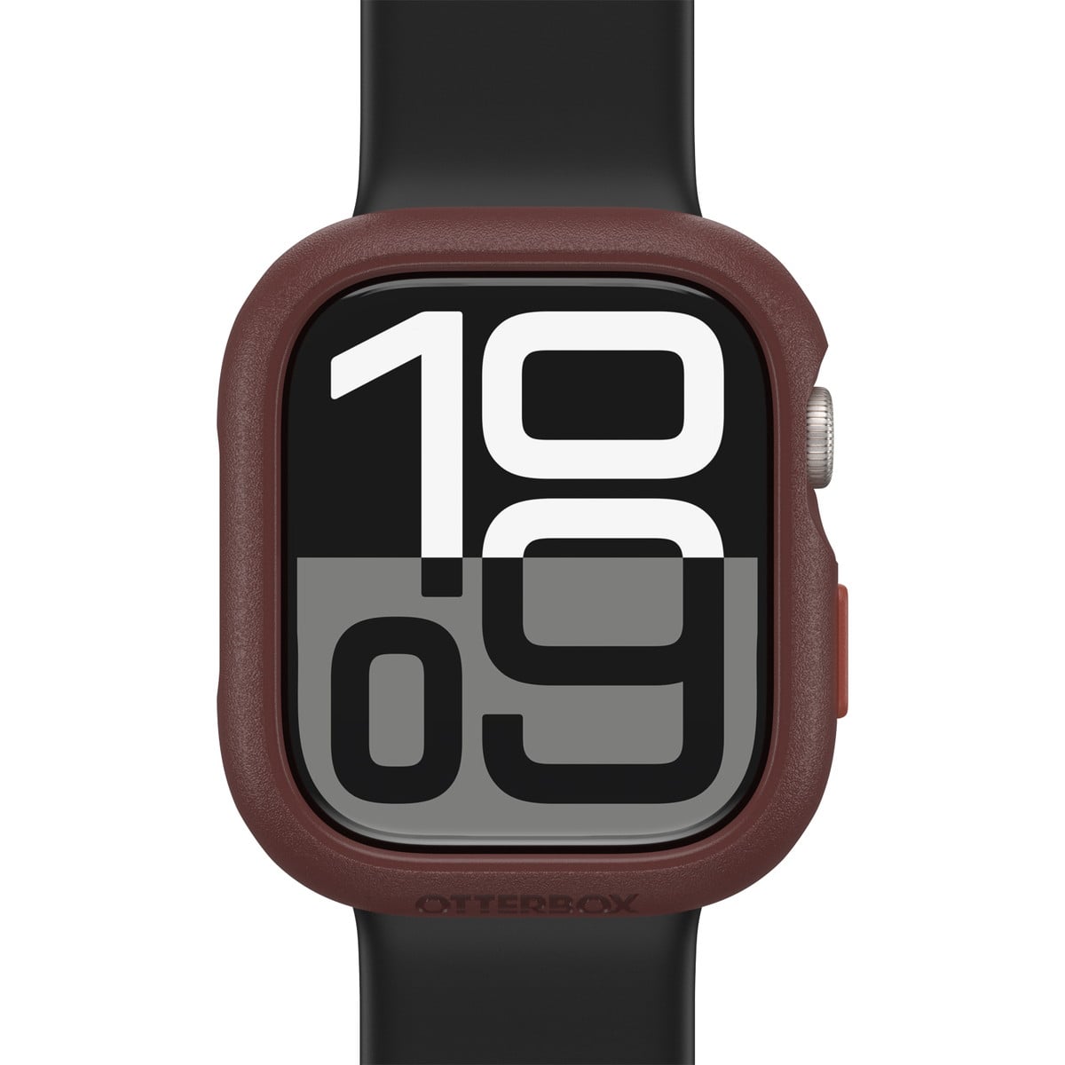 AppleWatch Series 10 アップルウォッチ10対応 46mm用カバー Watch Bumper ブラウン ワインレッド ユニオンステーション (77-97898) ブラウン