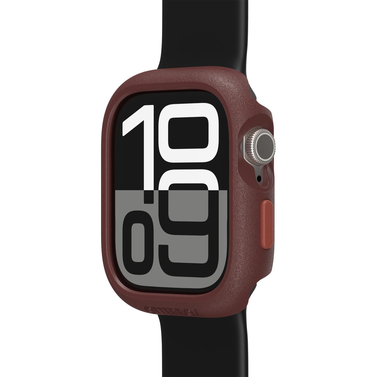 AppleWatch Series 10 アップルウォッチ10対応 46mm用カバー Watch Bumper ブラウン ワインレッド ユニオンステーション (77-97898) ブラウン